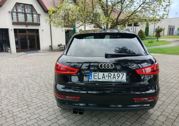 Audi Q3 cena 57900 przebieg: 137500, rok produkcji 2015 z Lubliniec małe 742